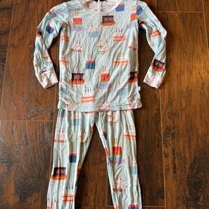 COZY LITTLE SLEEPIES BAMBOO UNISEX Two-Piece CAKE Pajama Set Kid's Size 2T